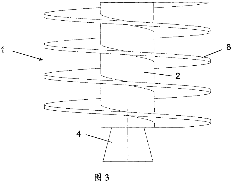 Extraction device and method for use when extracting a ceramic foam filter