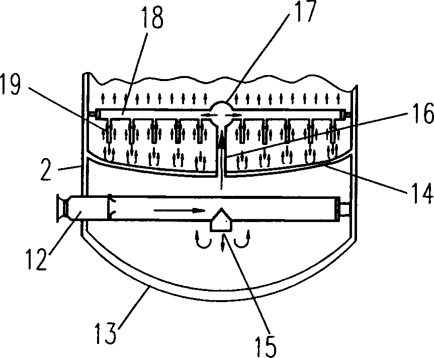 Fluidized bed reactor used for Fischer-Tropsch synthesis