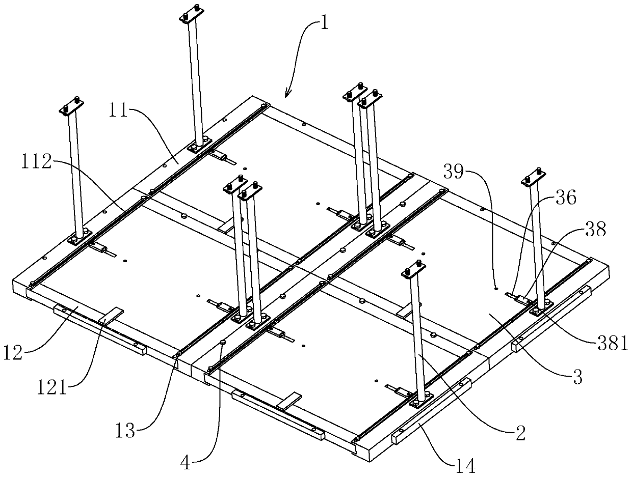 Multifunctional environment-friendly ceiling and mounting method thereof
