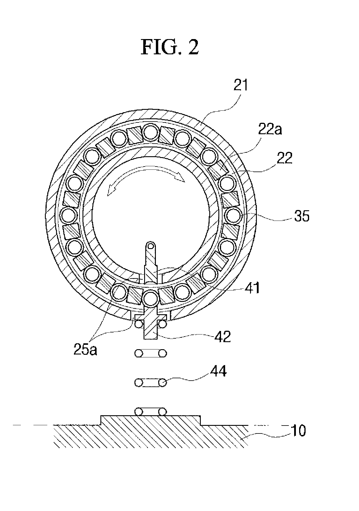 Injector for hair implant with automatic follicle supply function