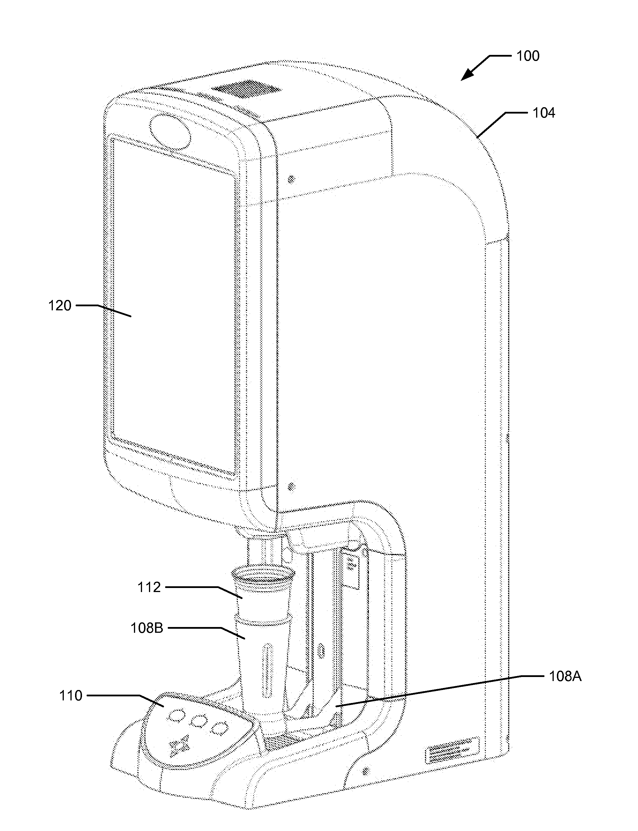 Commercial frozen food preparation apparatus