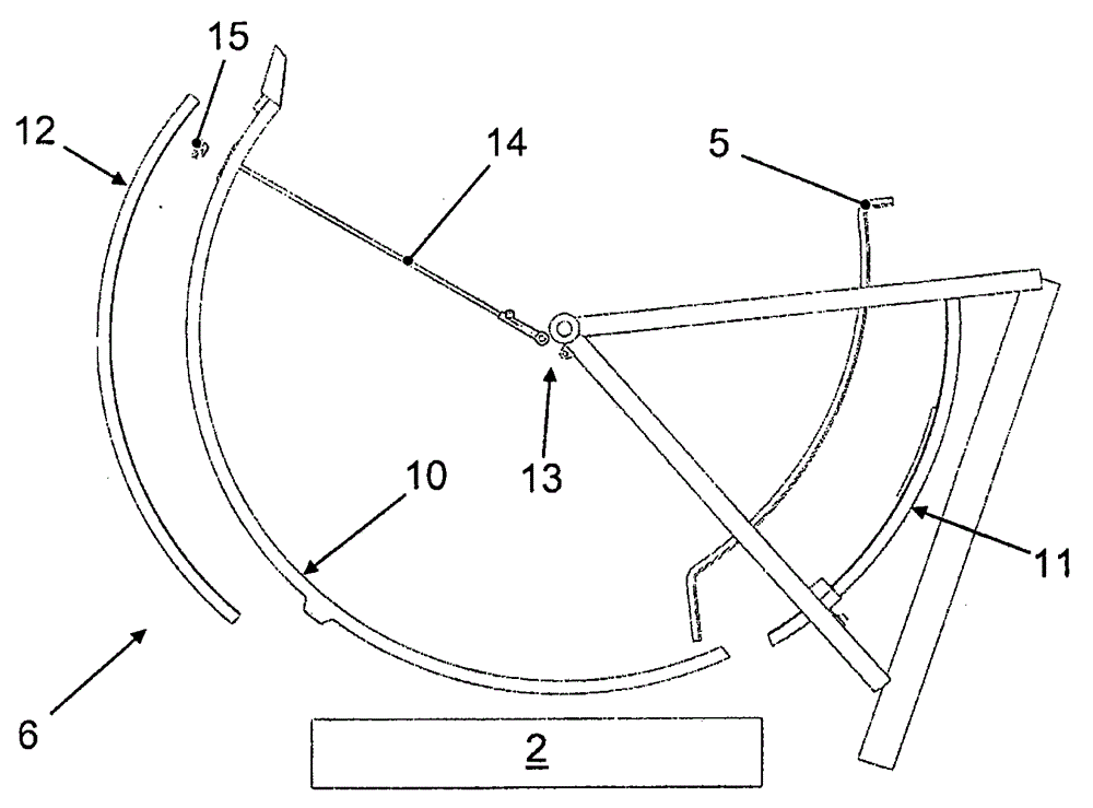 Wheel mudguard for bicycle