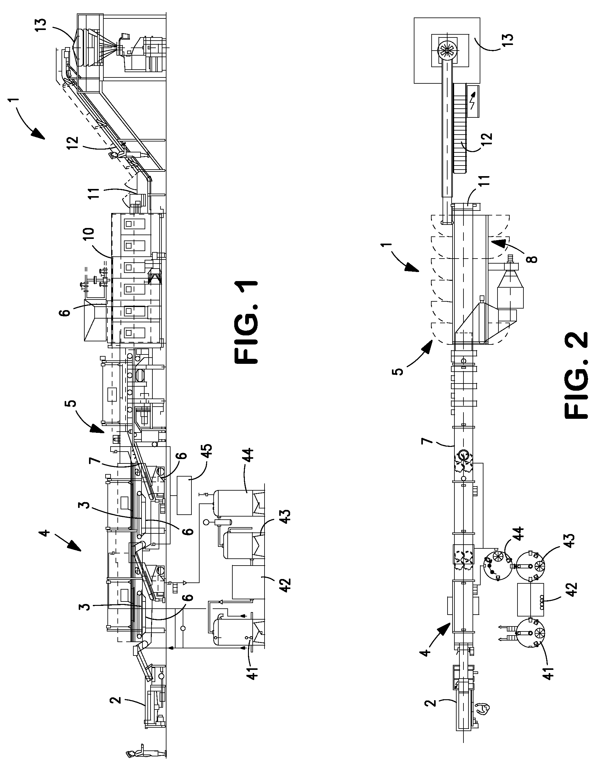 Process for washing and sterilising food products, particularly vegetables, and relevant apparatus