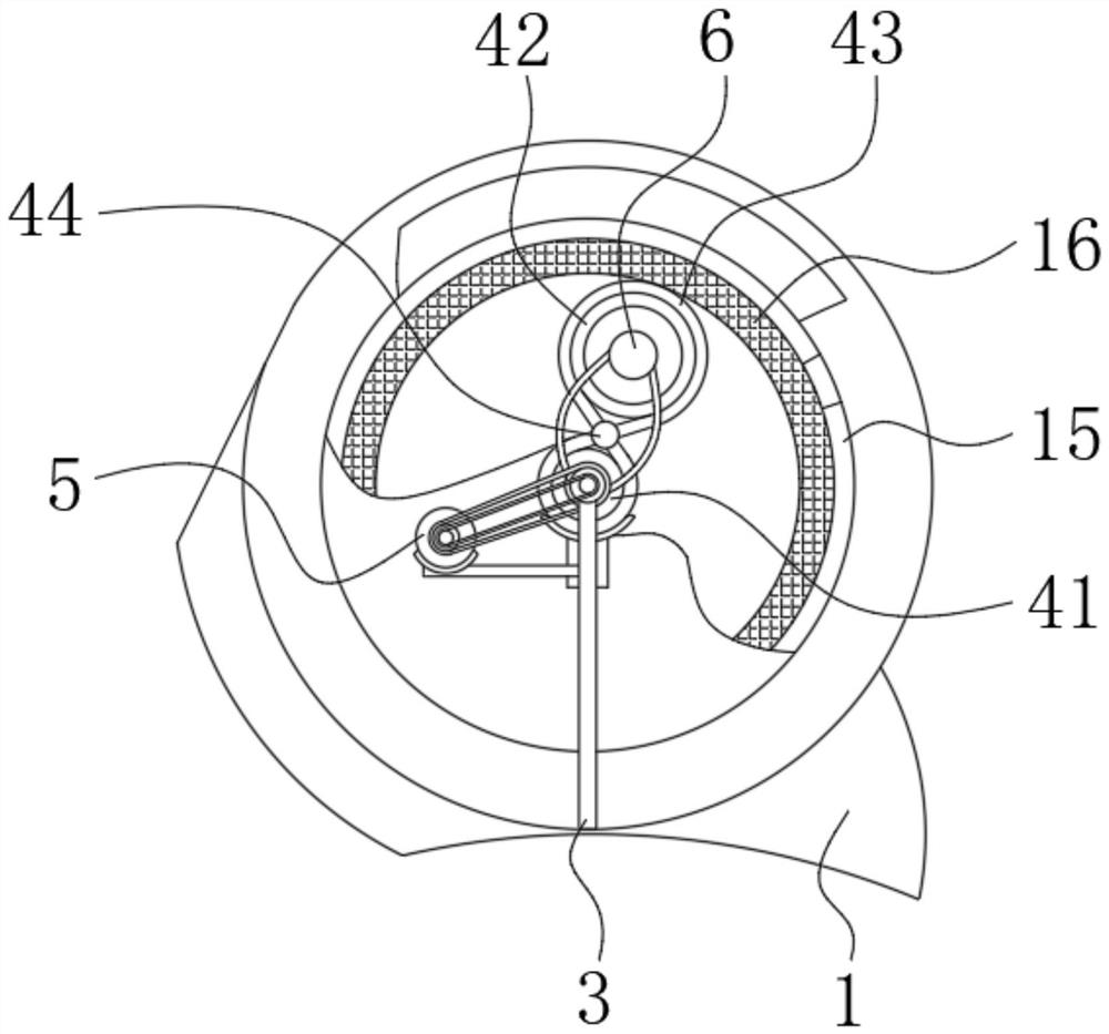 Safety helmet storage device based on shared electric bicycle