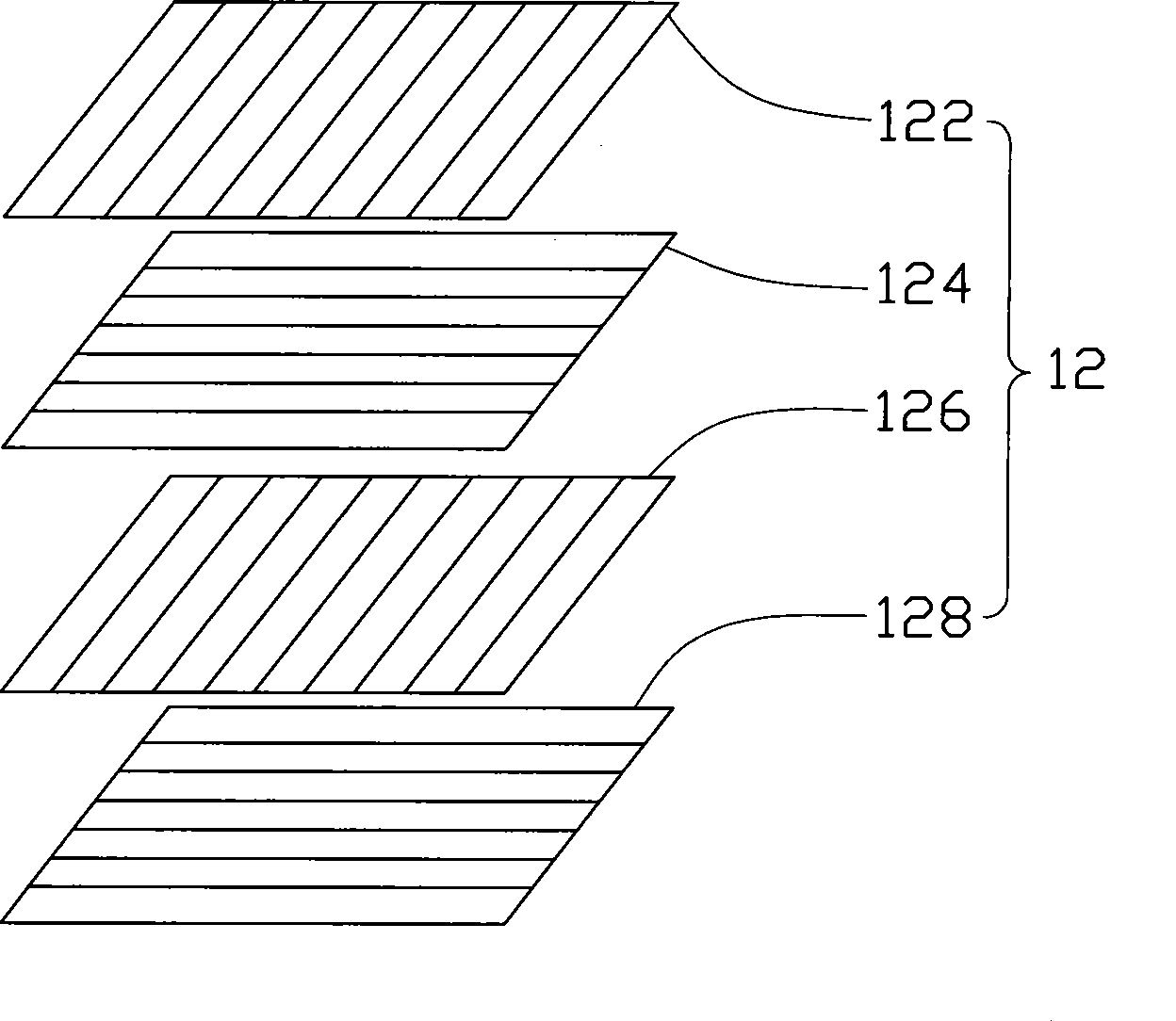 Carbon nano-tube composite material and preparation method thereof