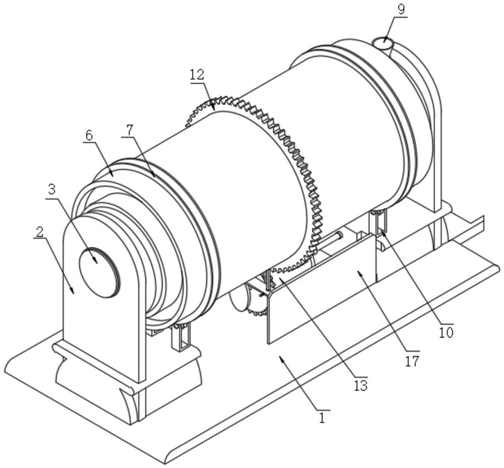 Compound fertilizer production equipment and method for improving particle surface roundness