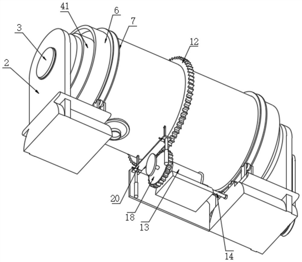 Compound fertilizer production equipment and method for improving particle surface roundness