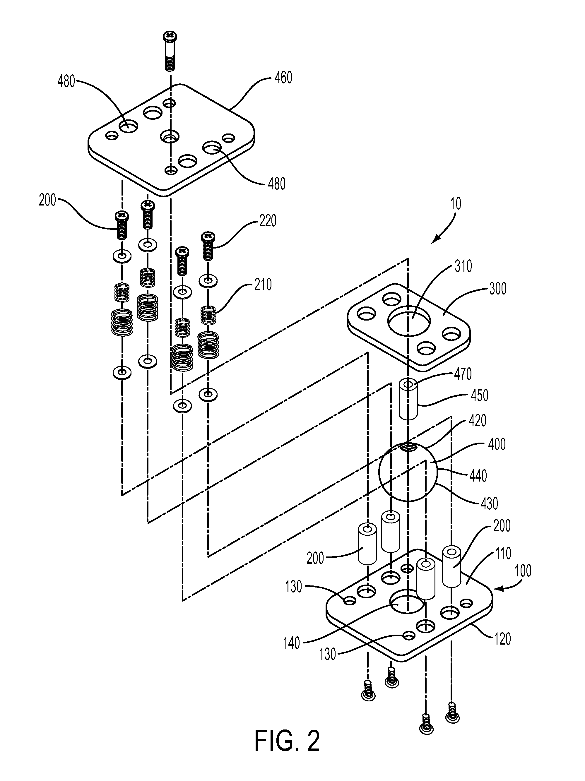 Electronic display mount