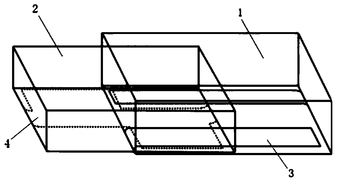 A drawer-type packing box preventing inner box from slipping off