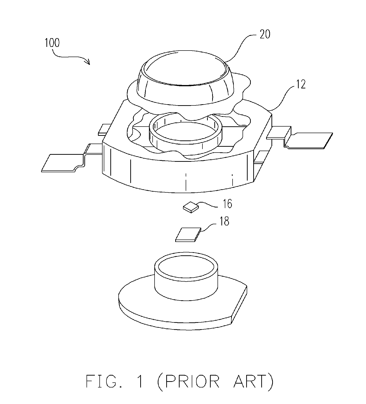 Bendable solid state planar light source structure, flexible substrate therefor, and manufacturing method thereof