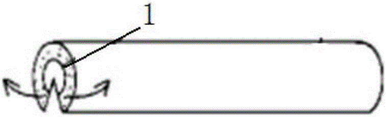 Anchor rod-slurry-surrounding rock bonding strength testing method