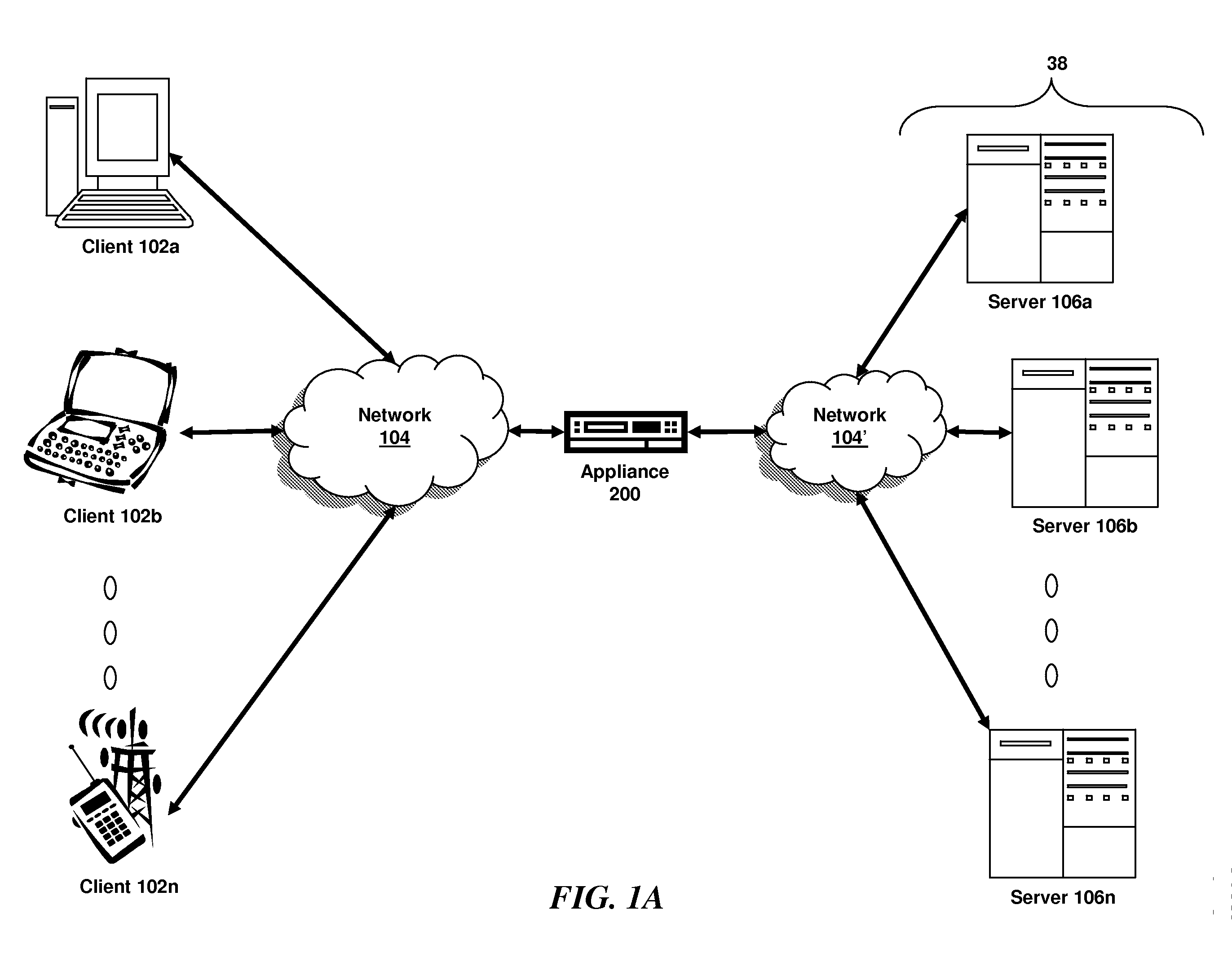 Systems and methods for managing preferred client connectivity to servers via multi-core system