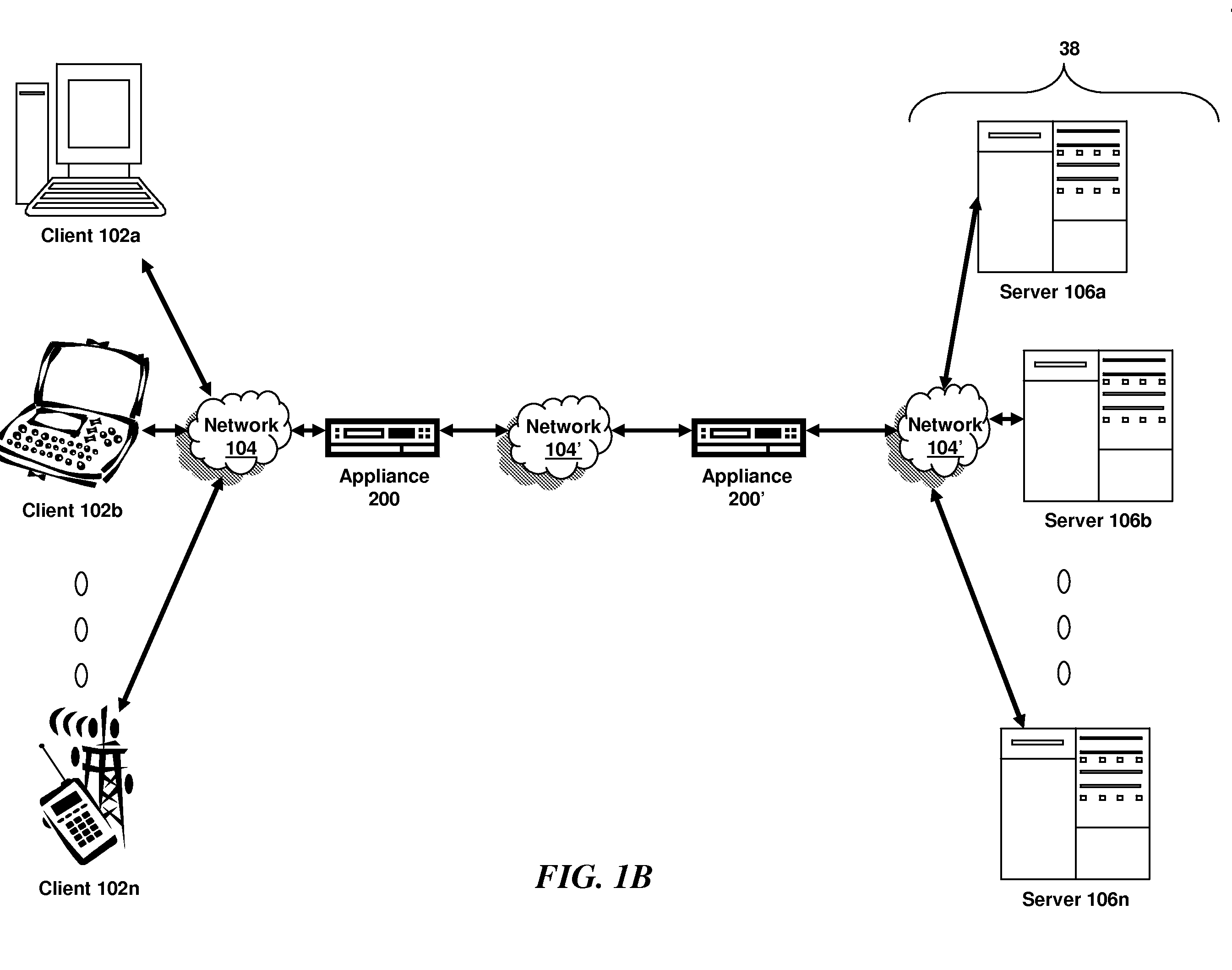 Systems and methods for managing preferred client connectivity to servers via multi-core system