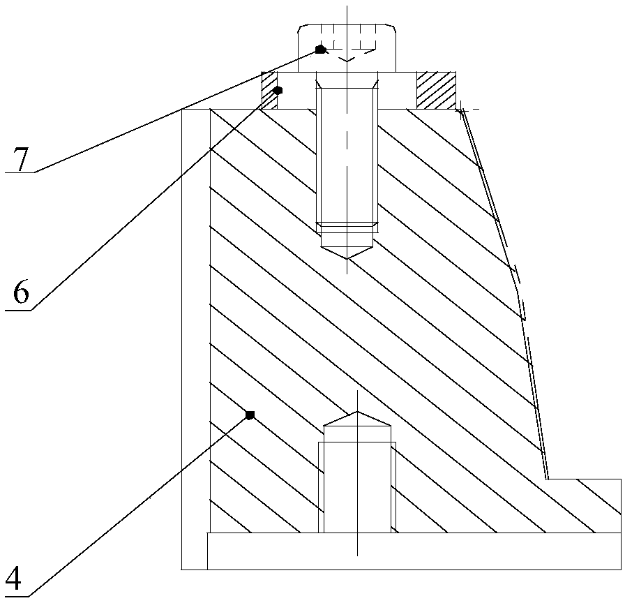 Fixture for end face turning of rotary part and process method
