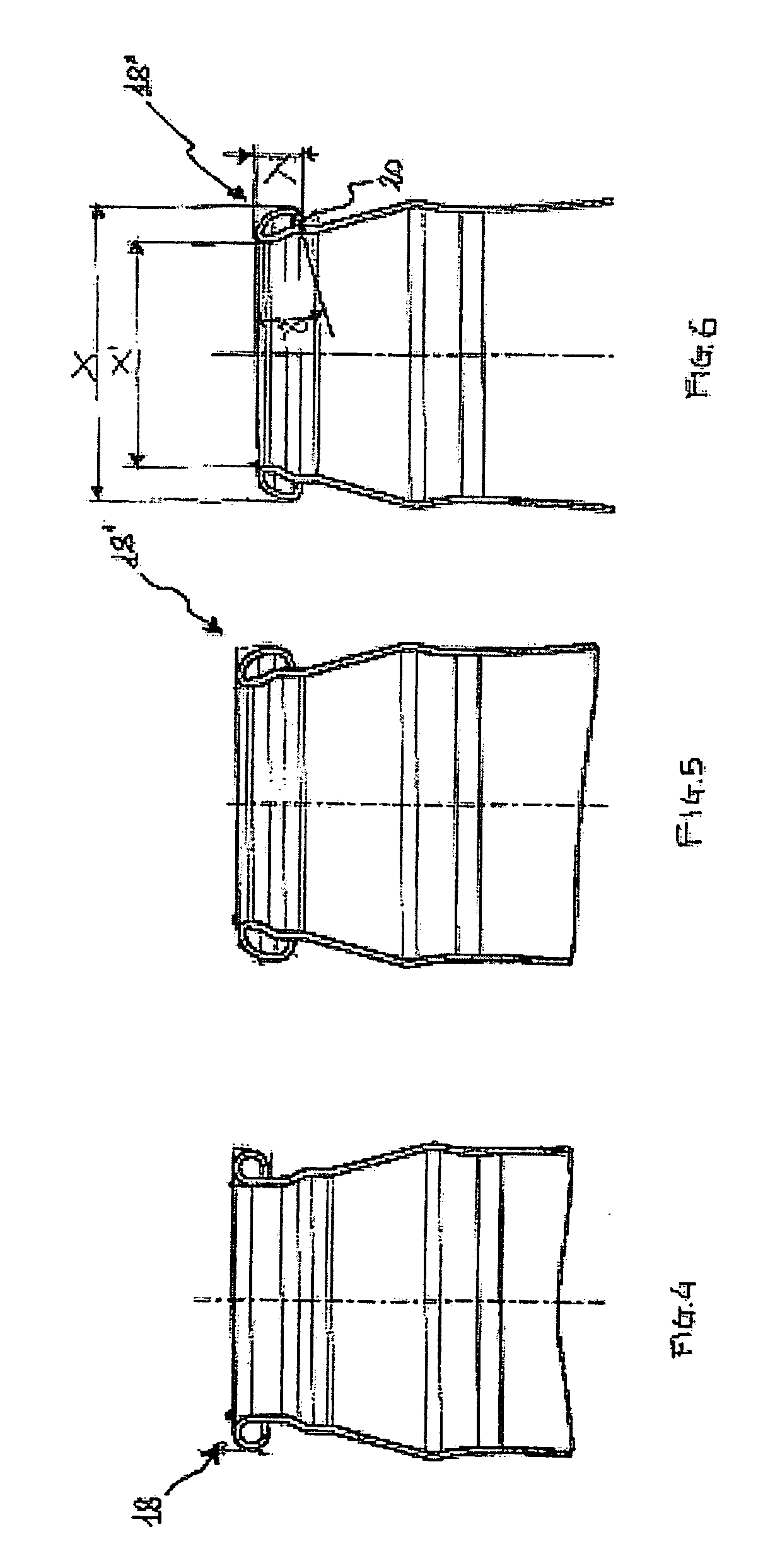 Process and Apparatus to Make an Edge or a Collar Featuring a Complex Structure on Metal Rough Pieces