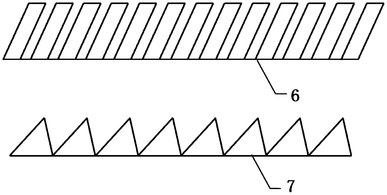 Hexagonal columnar structure for diffracted optical waveguides