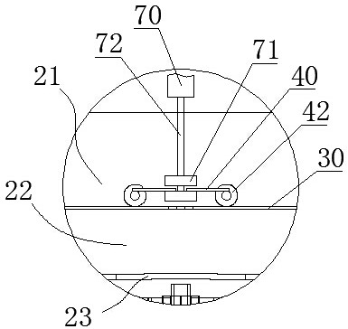 A dipping tank and capsule production line