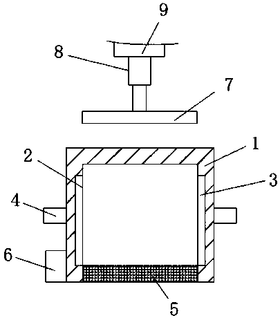 Double-shot molded part separation method