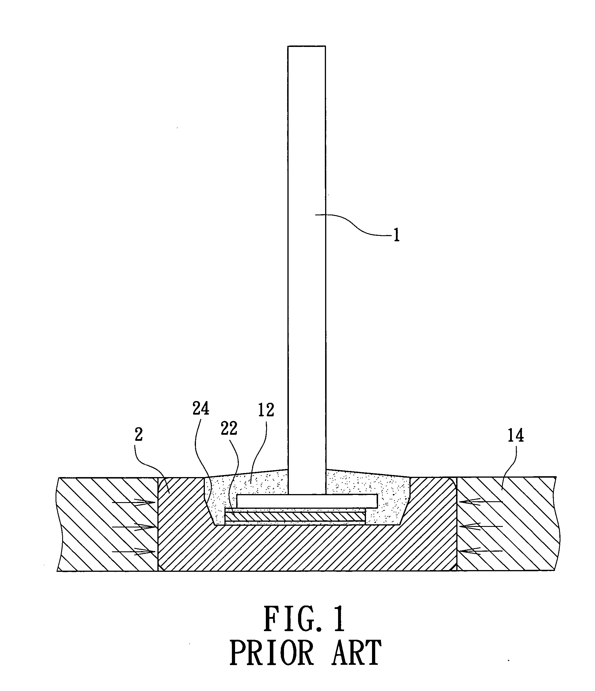 Semiconductor device by embedded package