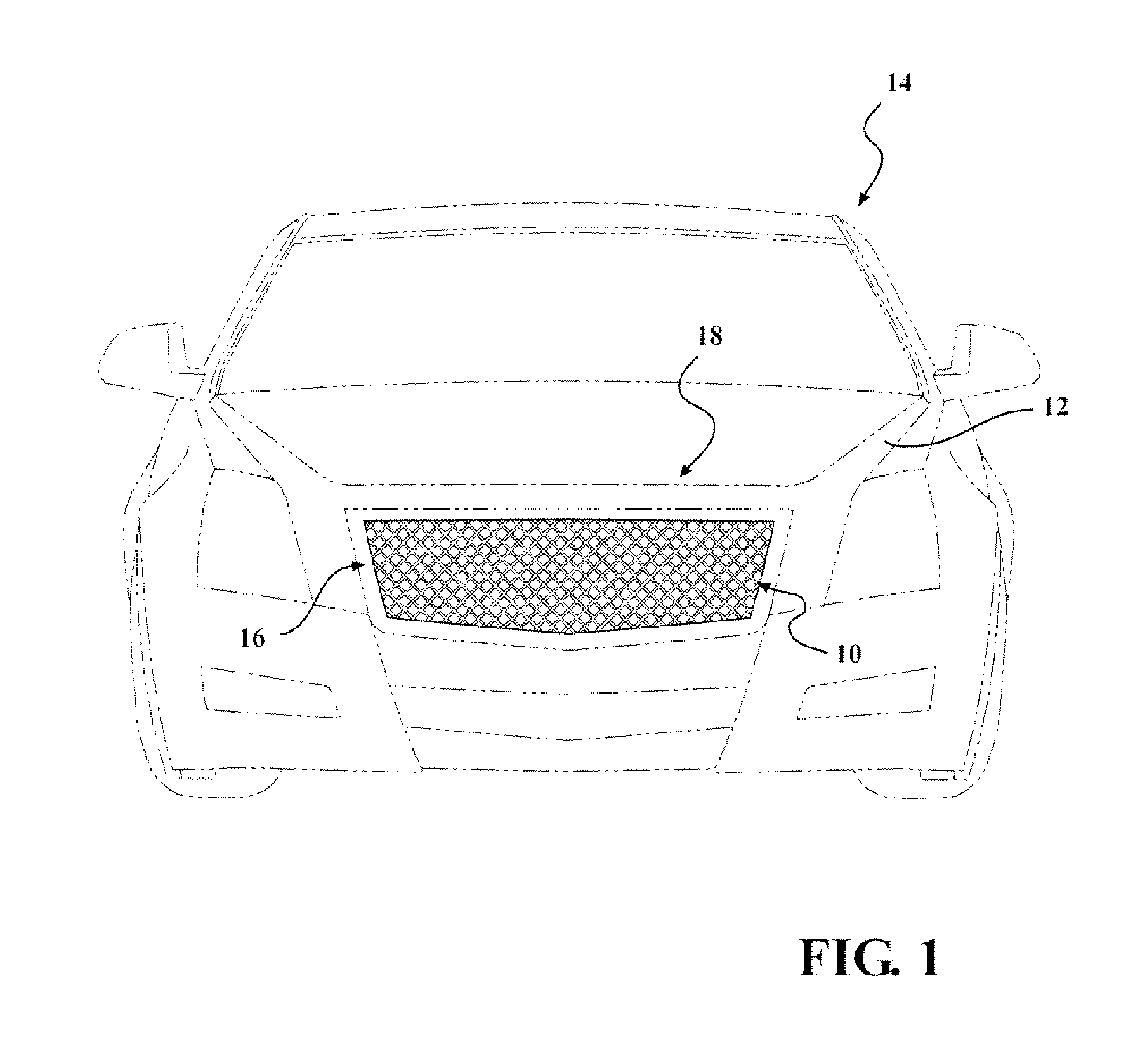 Vehicle grill with moveable louvers