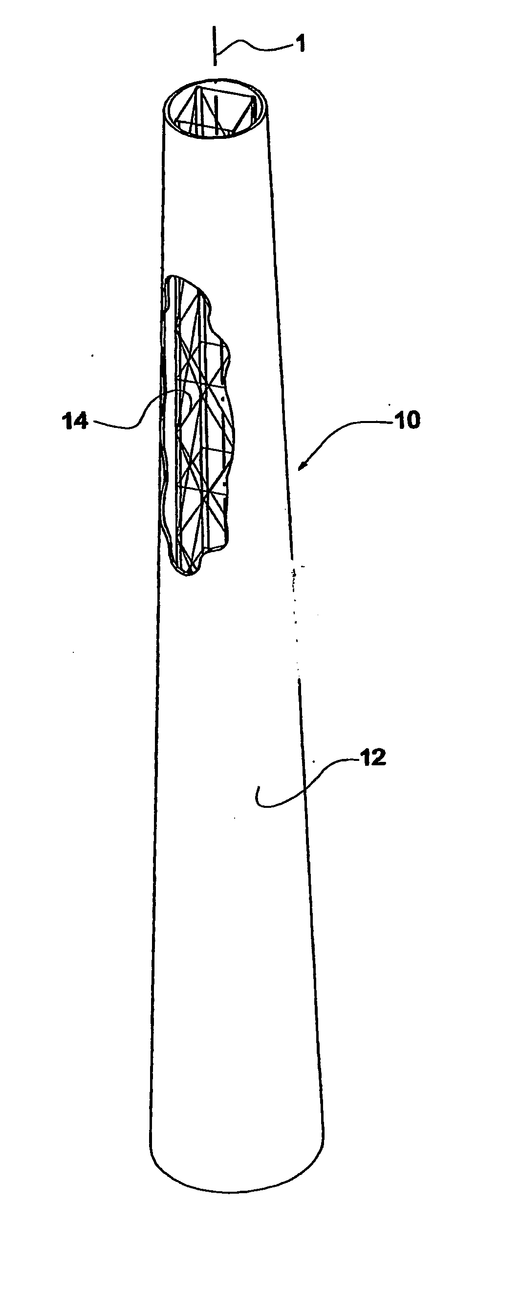 Lattice tower disguised as a monopole