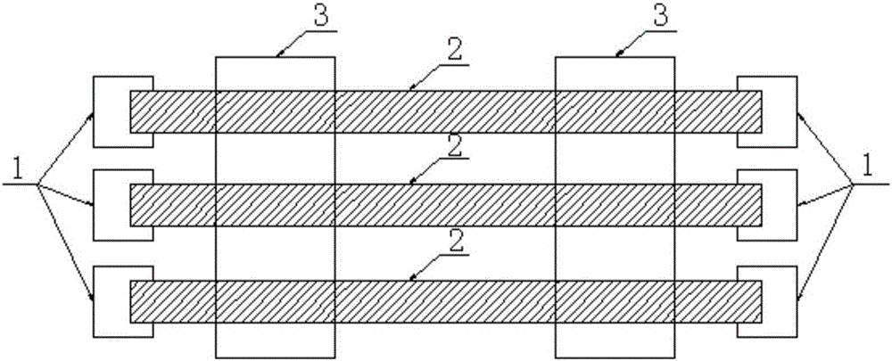 A kind of casting method of internal combustion engine sand core oil pipe