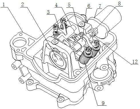 VVS engine rotary variable-valve-timing structure