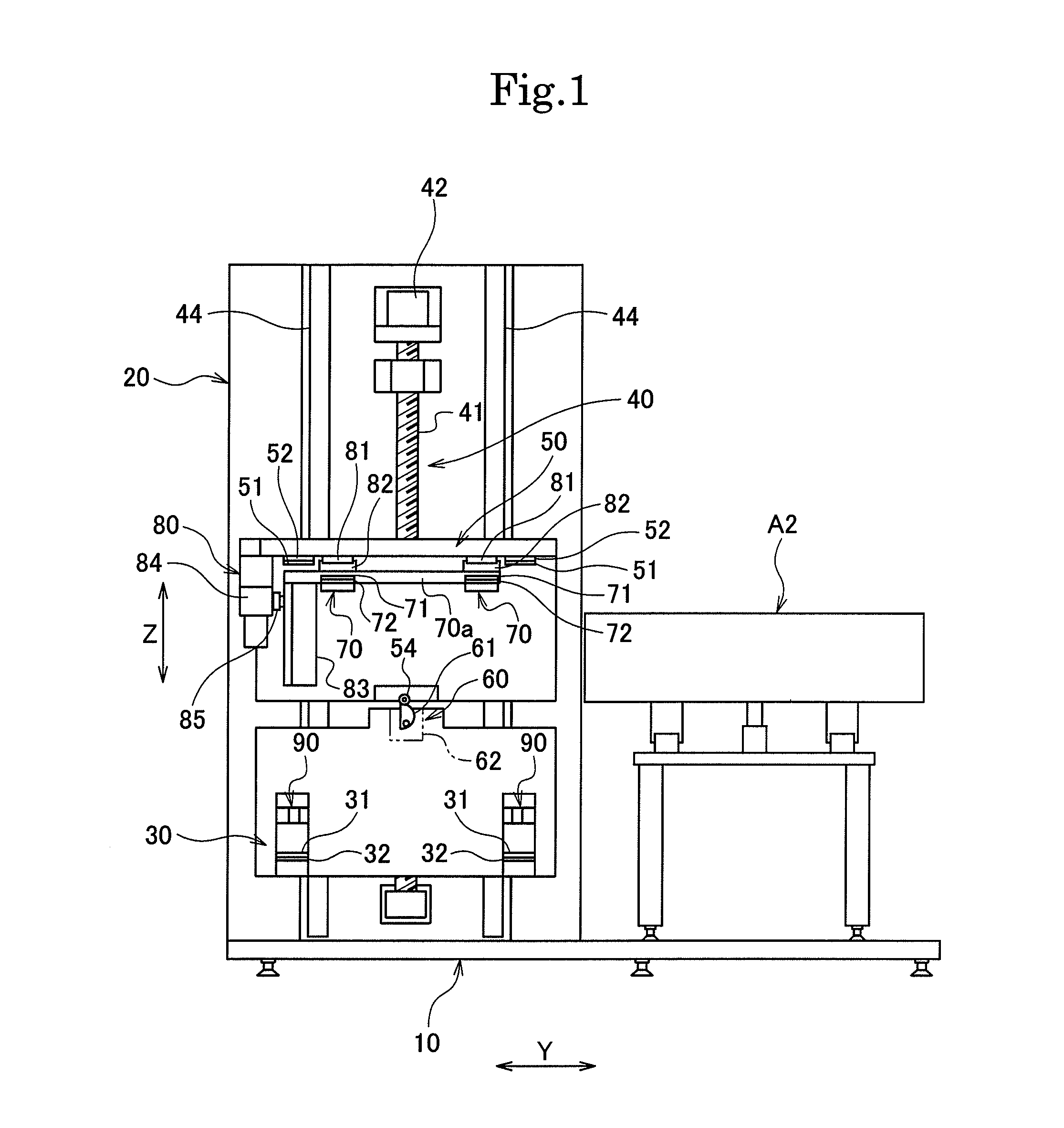 Component transfer apparatus and method