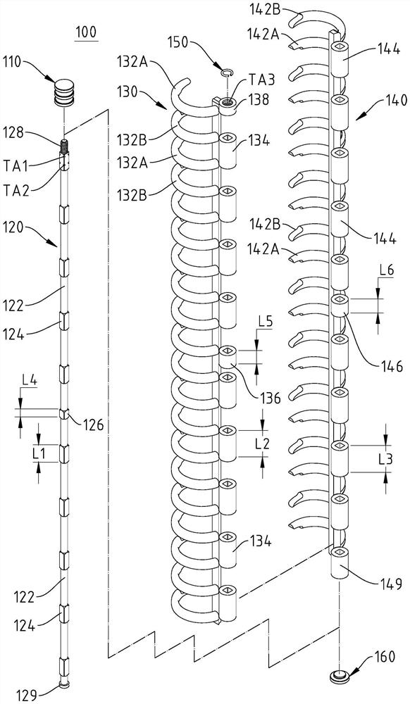 Multi-ring file hole clamp