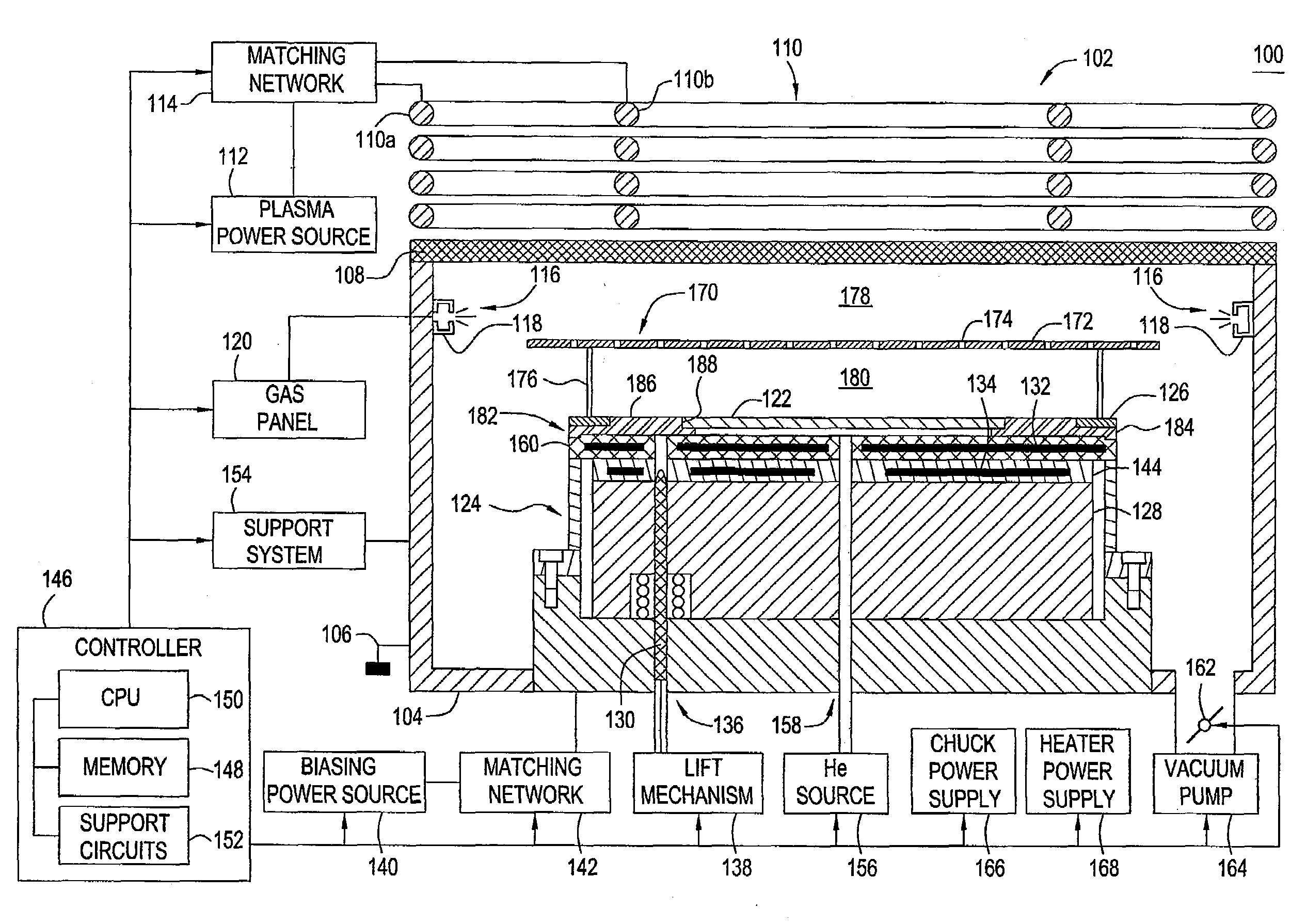 Methods and apparatus for in-situ chamber dry clean during photomask plasma etching