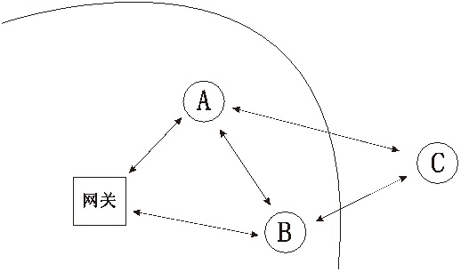 Power wireless lora communication method, device, system and storage medium of ad hoc network