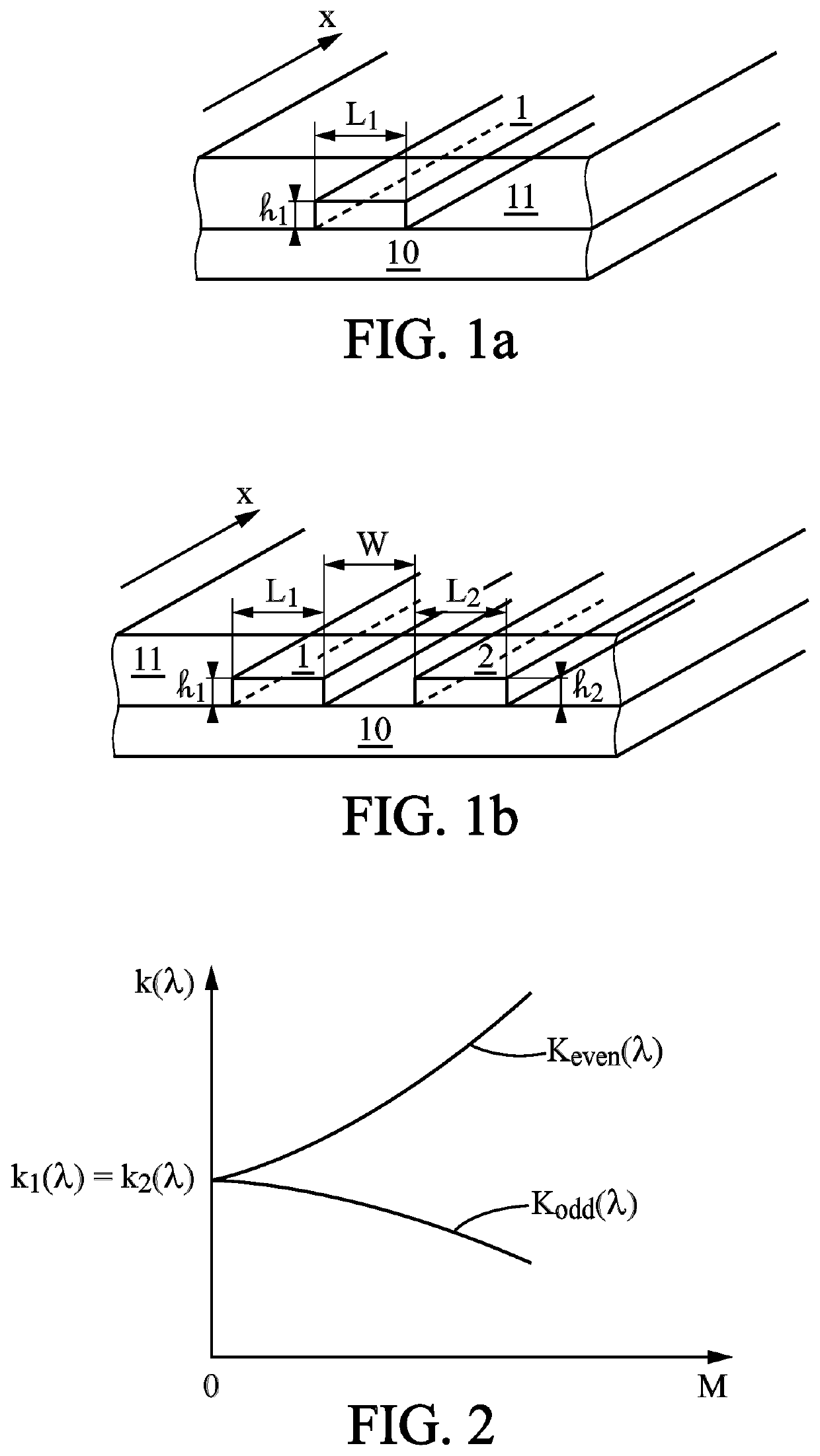 Method for transposing the frequency of an optical signal by mixing a plurality of waves