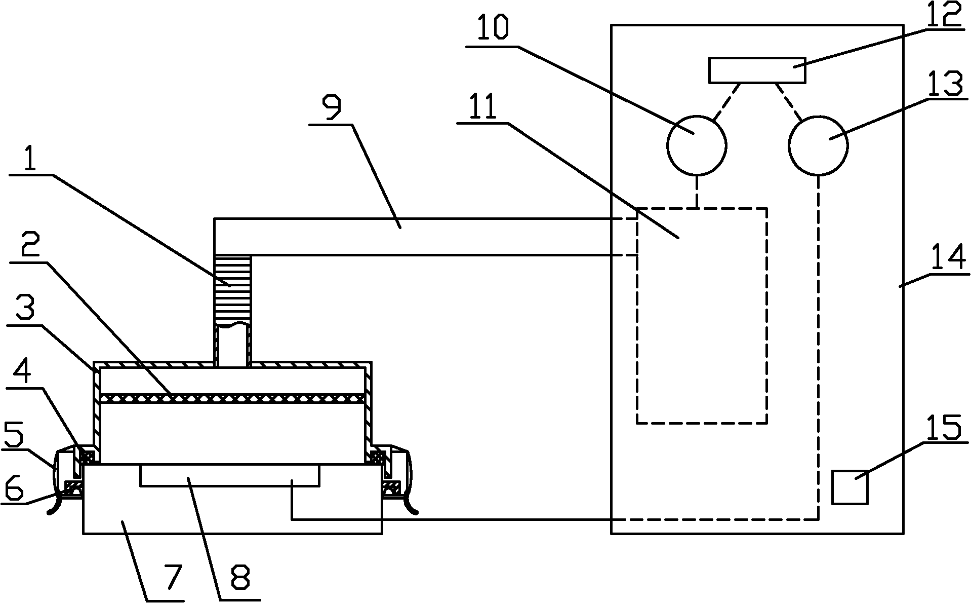 Flour product characteristic mechanism detector