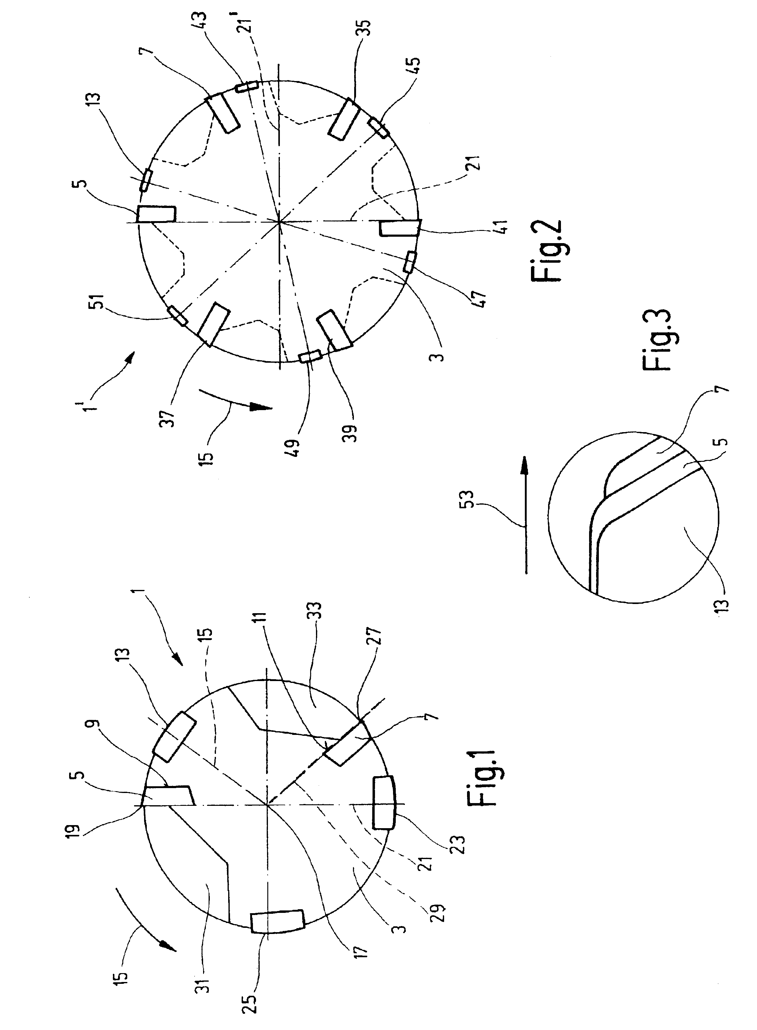 Tool for the precision machining of surfaces