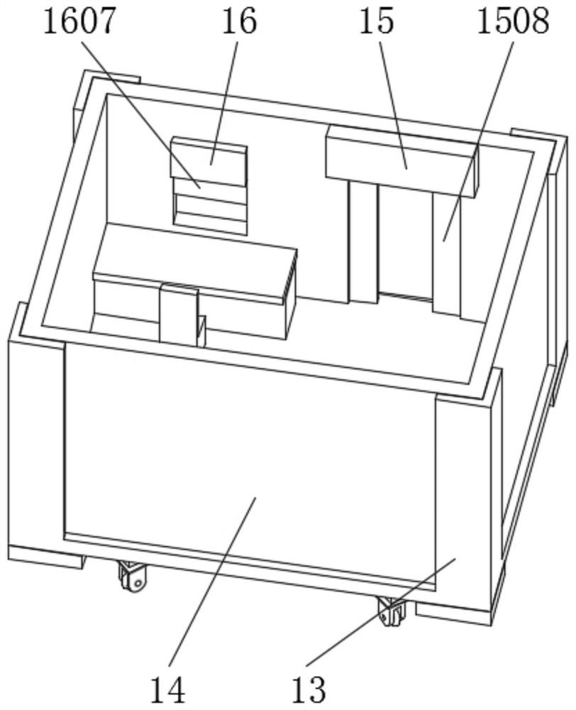 An X-ray lead room protection device