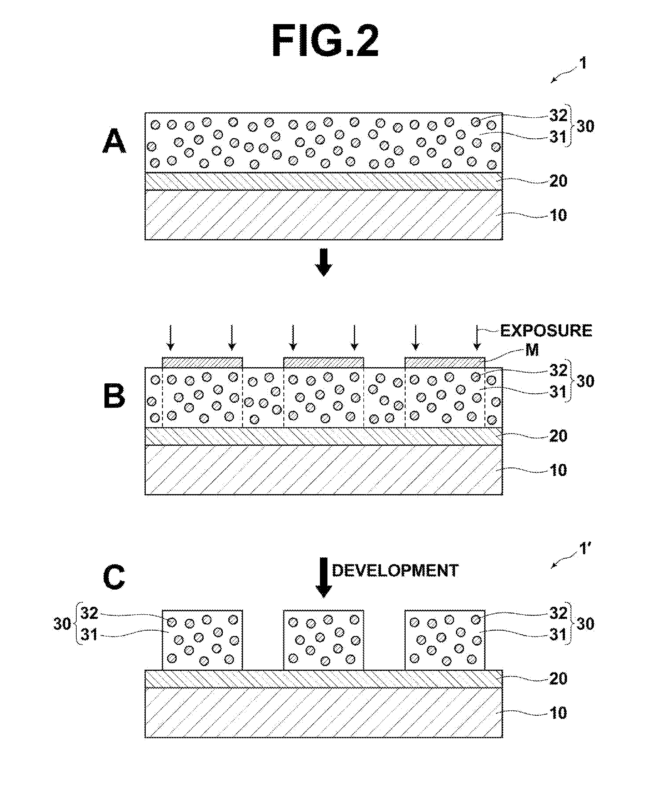 Layered structure and piezoelectric device using the same