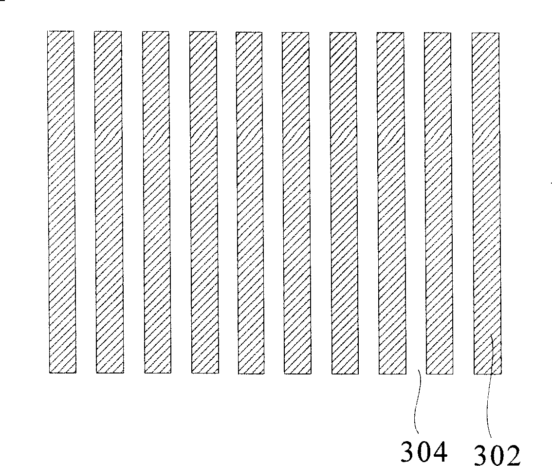 Shallow ditch groove separation process monitoring domain and monitoring method