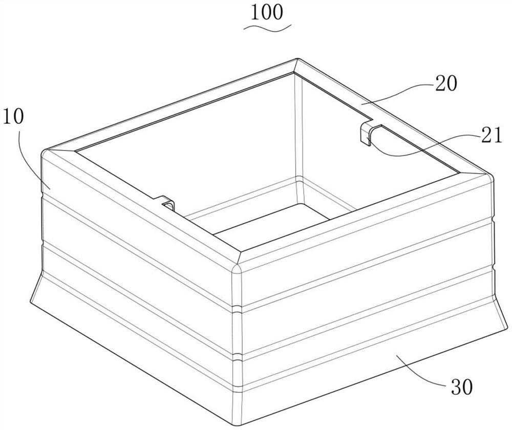 Pile body corner protection sleeve and prefabricated building structure