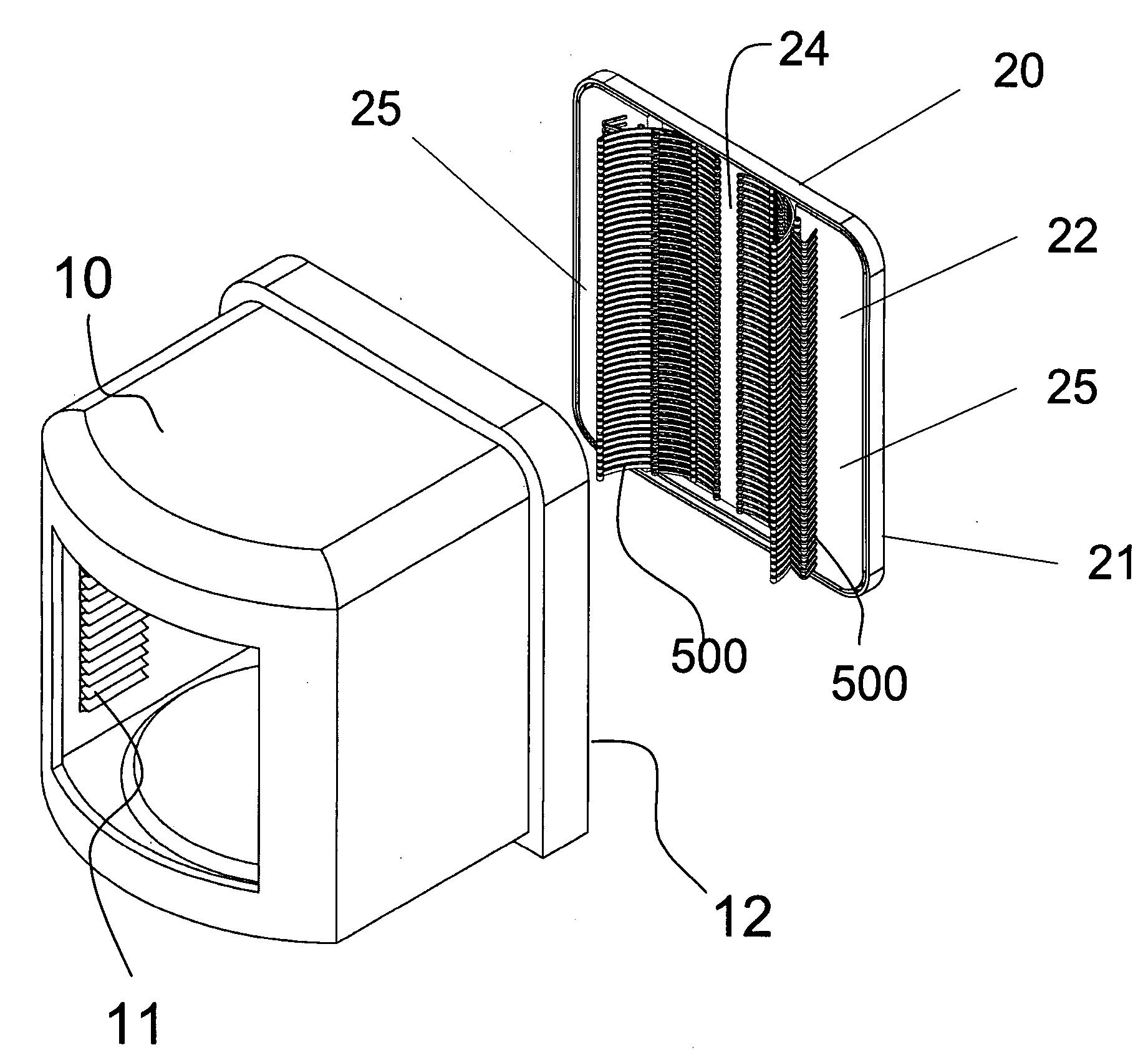 Front Opening Unified Pod with latch component