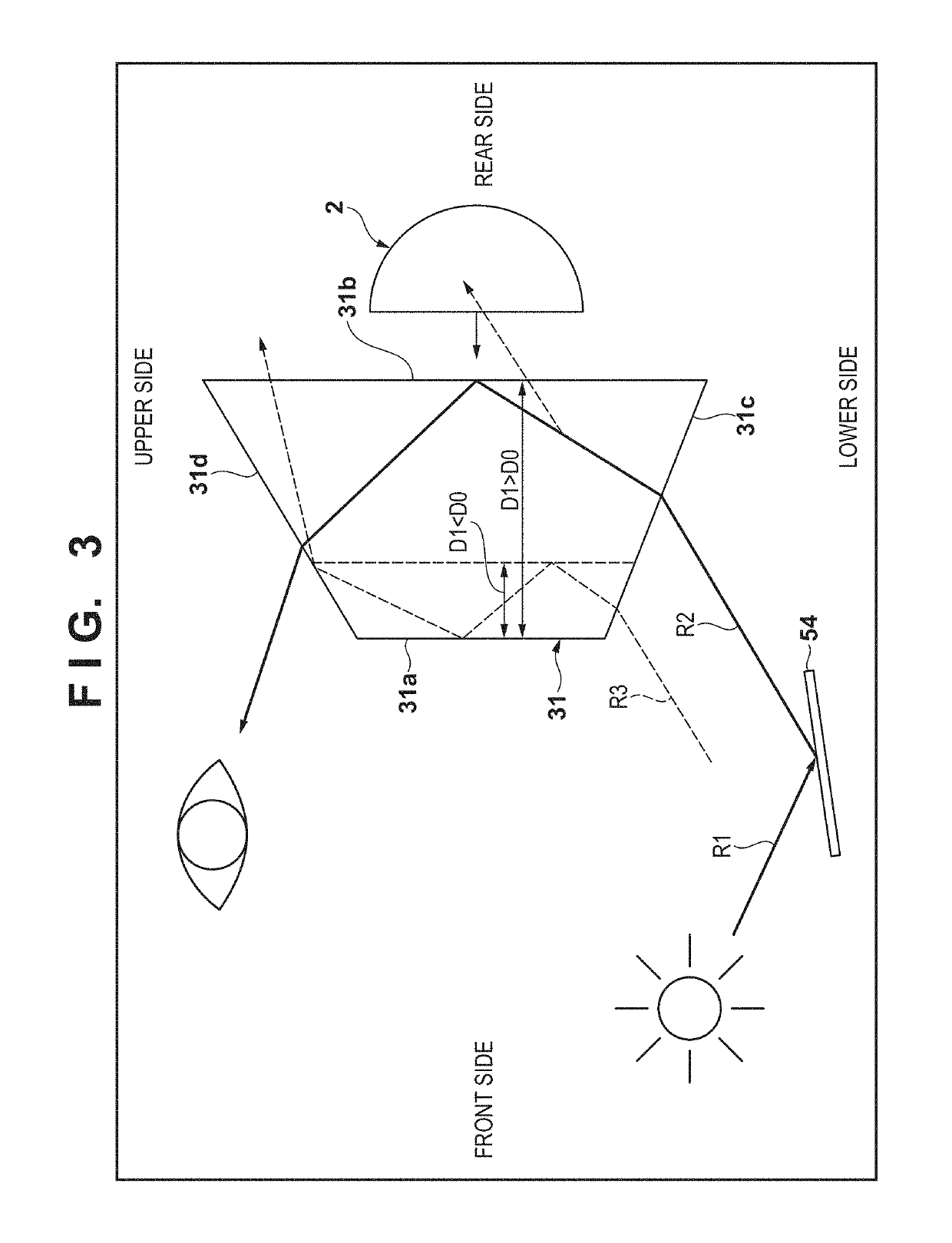 Lamp device for vehicle