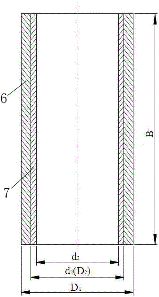 A precision rolling forming method for bimetallic cylindrical parts