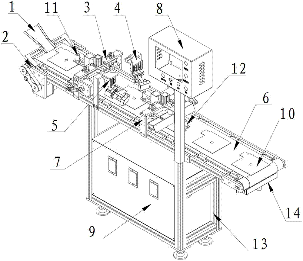 Brush dust remover and dust removing process for lithium battery pole pieces