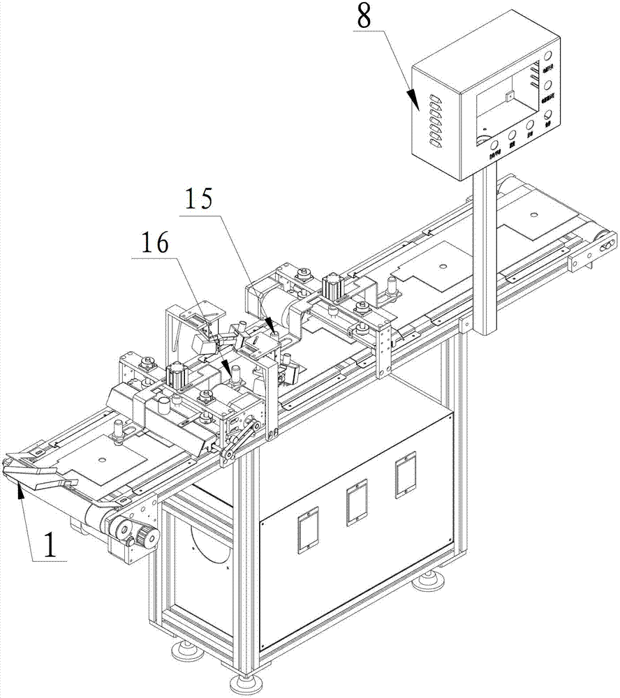 Brush dust remover and dust removing process for lithium battery pole pieces