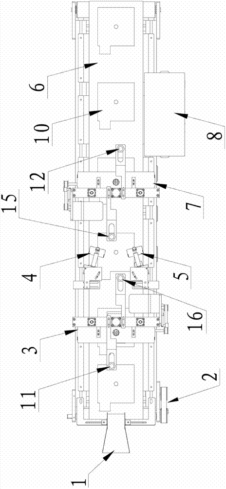 Brush dust remover and dust removing process for lithium battery pole pieces