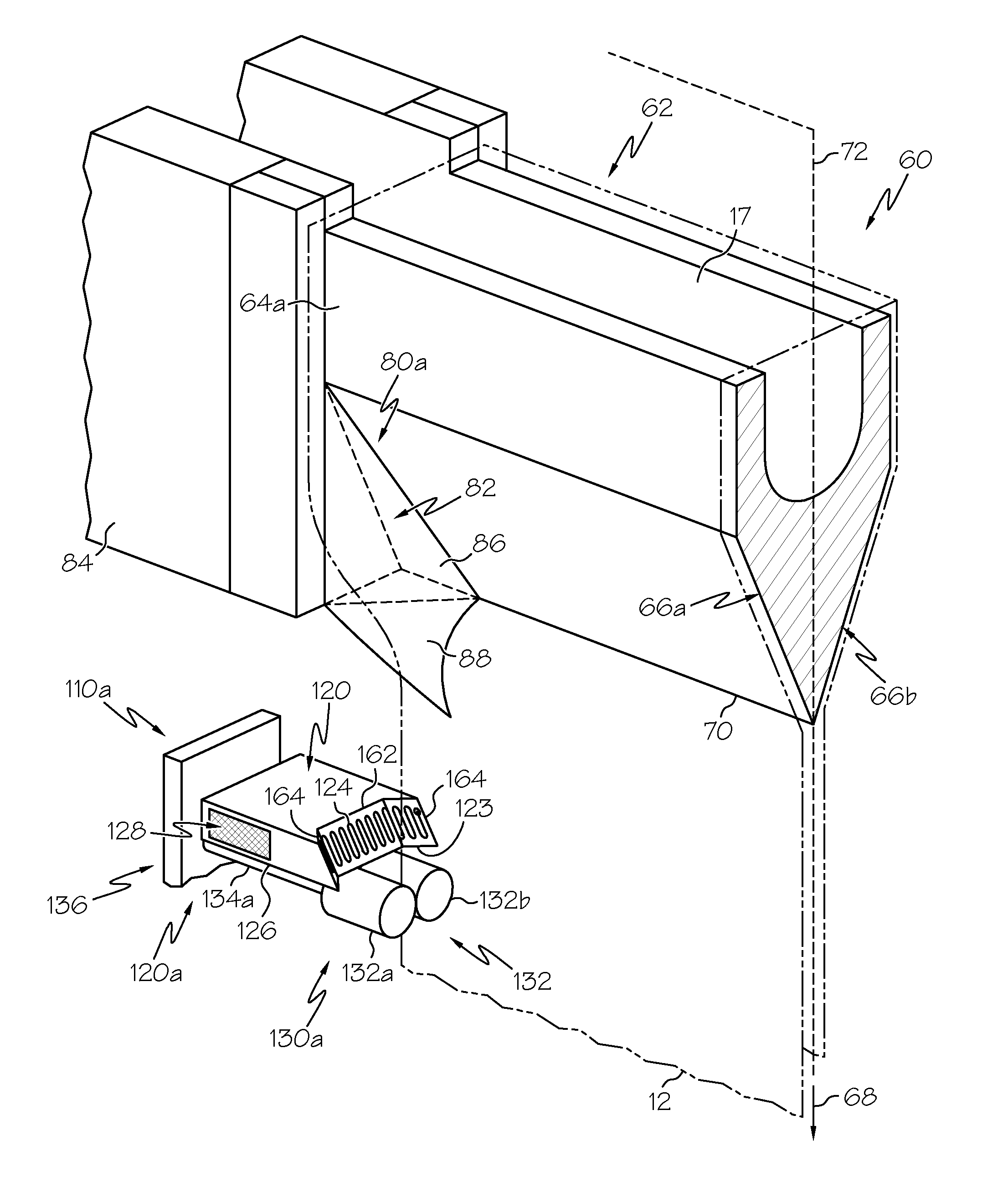 Methods and apparatuses for reducing heat loss from edge directors