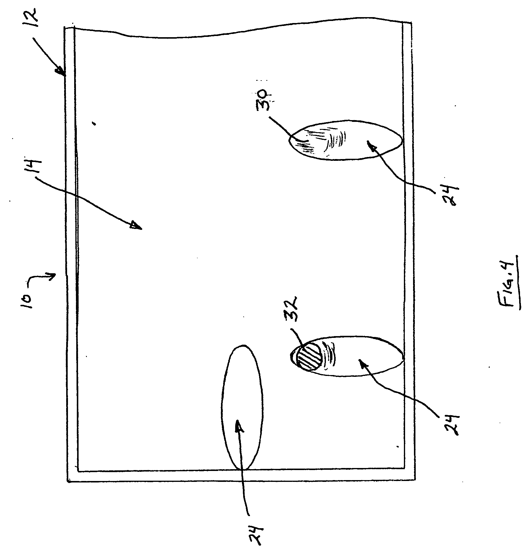 Message holding device for removably suspending one or more articles therefrom