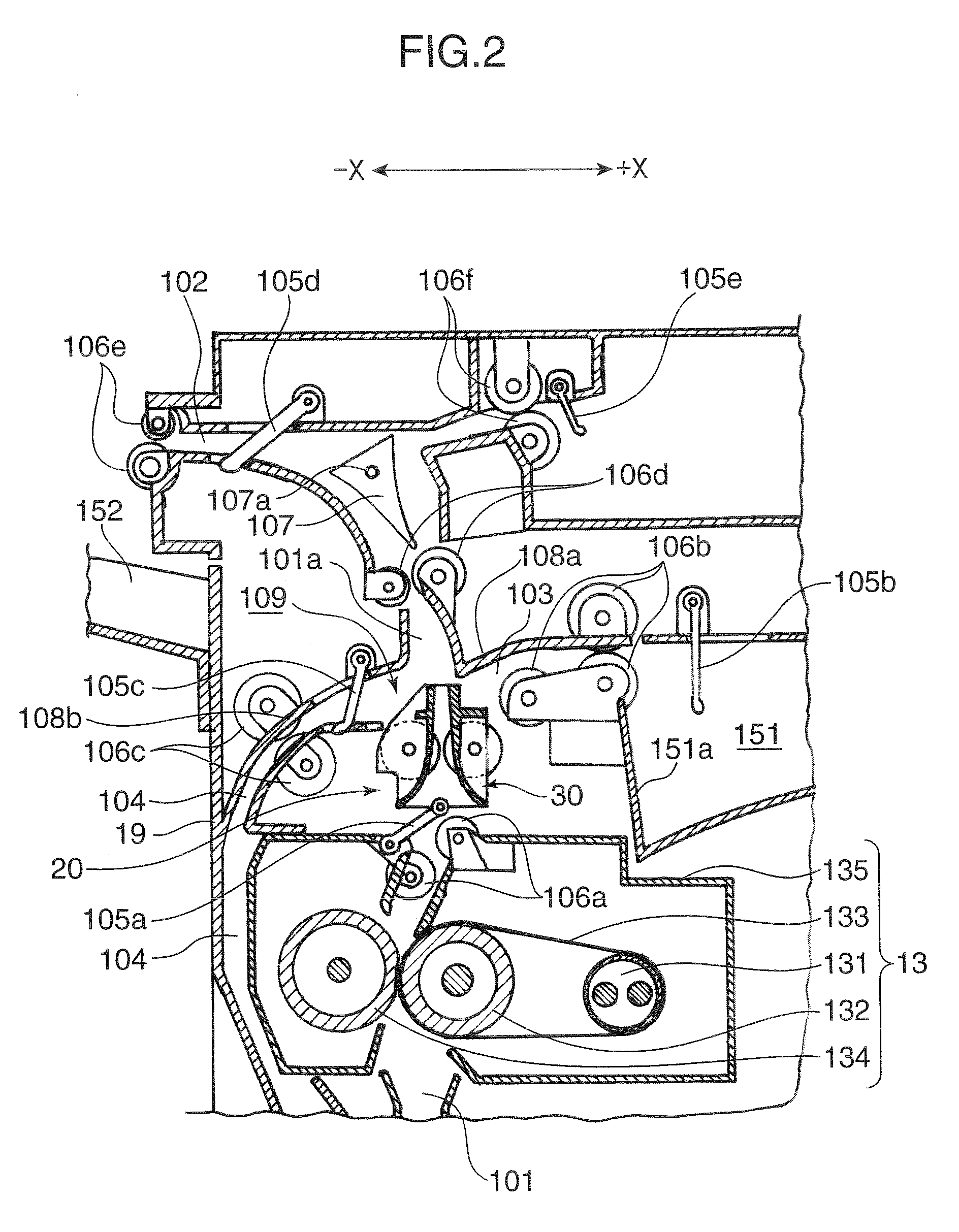 Sheet transport direction switching device, and image forming apparatus incorporated with the same