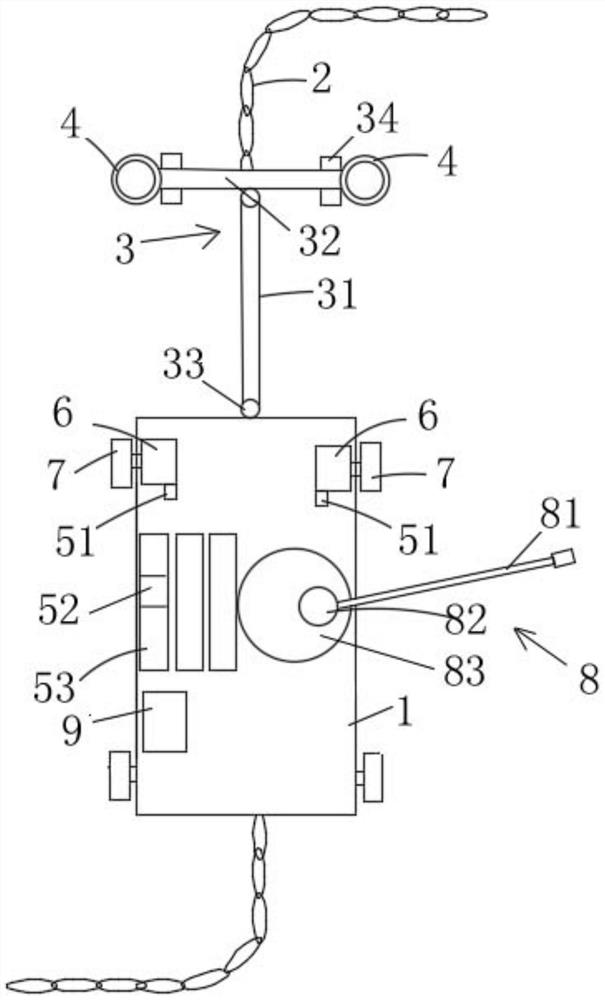 Unmanned automatic pesticide spraying vehicle and use method thereof