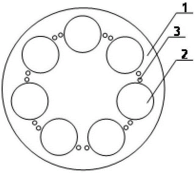 Anchor cable uniform tensioning device