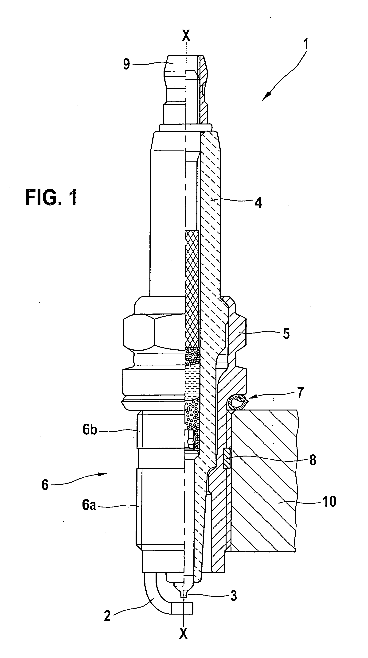 Spark plug for position-oriented installation